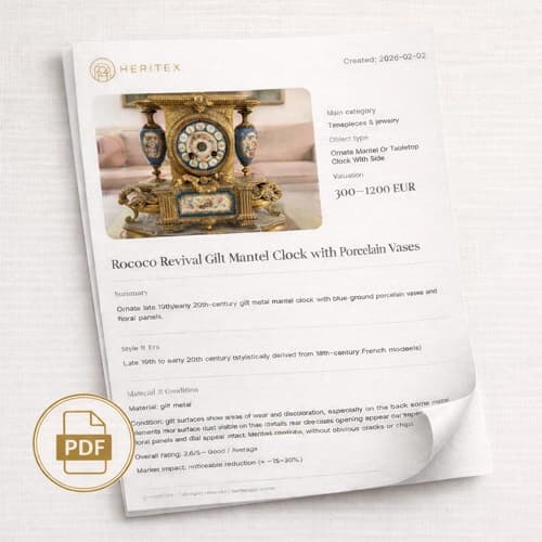 PDF report download preview